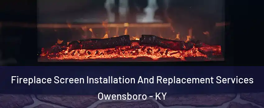  Fireplace Screen Installation And Replacement Services Owensboro - KY
