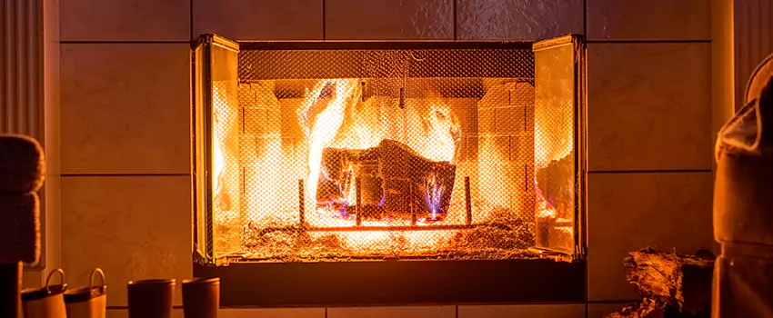 Mendota Hearth Landscape Fireplace Installation in Owensboro, Kentucky