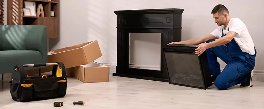 Old Rusted Metal Fireplace Repair And Replacement in Owensboro, KY