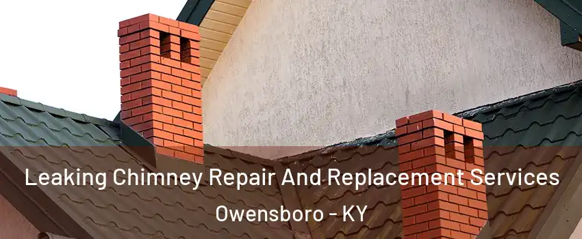  Leaking Chimney Repair And Replacement Services Owensboro - KY